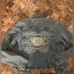 Denim Harley Davidson Jacket